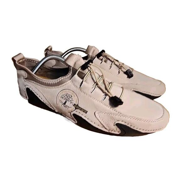 Fashion Casual Soft Leather Slip On Loafers Driving Walking Mens Size 8.5 Wom 10 - Picture 5 of 8